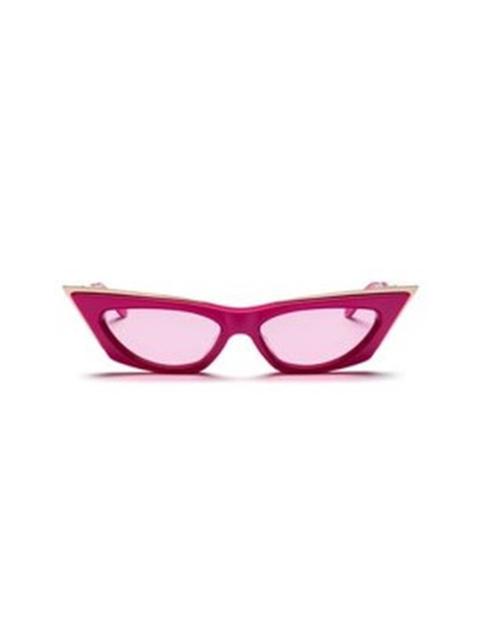 Valentino Valentino V - GOLDCUT - I Pink Anti Reflective Butterfly Ladies Sunglasses VLS-113 C 55