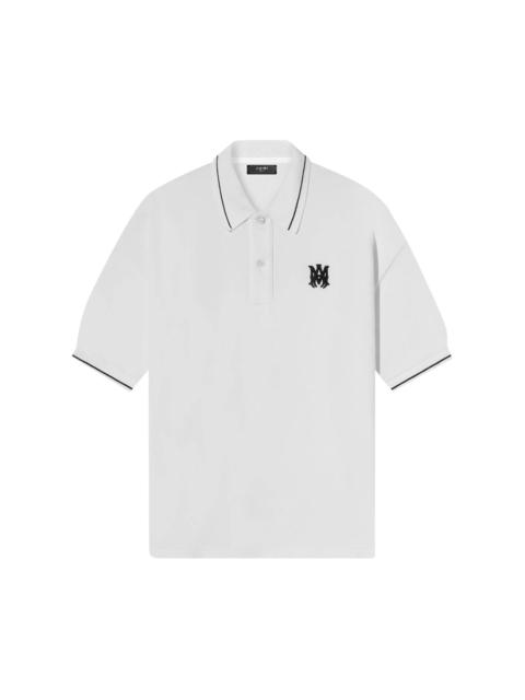 AMIRI Amiri Solid Short-Sleeve Polo 'White'