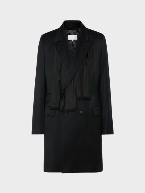 Maison Margiela Wool Scarf Coat