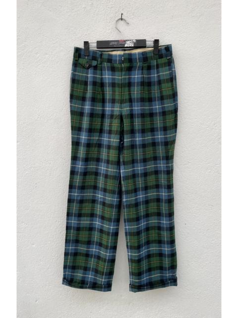 Other Designers Japanese Brand - J.Press New England Model Checked Wool Pants Made In Japan
