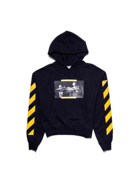 Off-White Off-White Caravaggio Hoodie Black Yellow