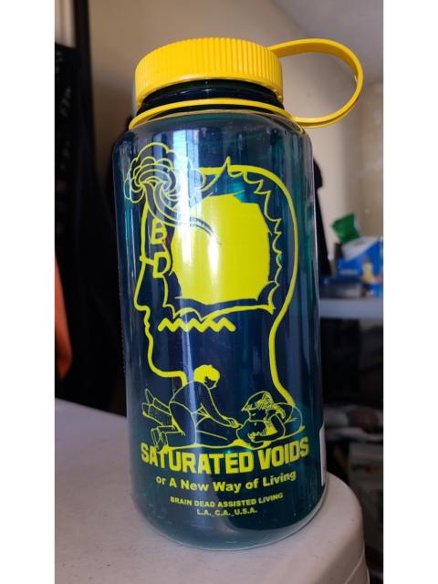 BRAIN DEAD SATURATED VOIDS WIDE MOUTH NALGENE WATER BOTTLE - TEAL