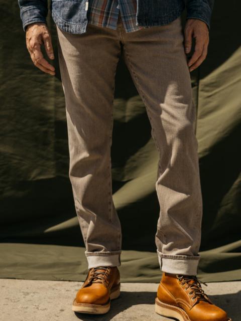 HIROSHI KATO The Hammer Straight - Dusty Brown 10.5oz Selvedge