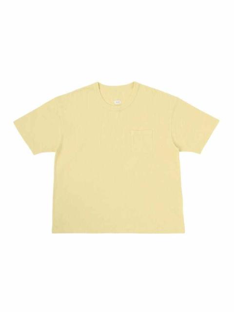 visvim AMPLUS TEE S/S (V.D.) YELLOW