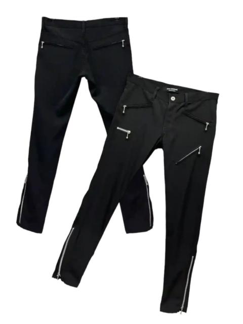 Junya Watanabe JUNYA WATANABE CDG Punk Multi Zipper Wool Skinny Pants
