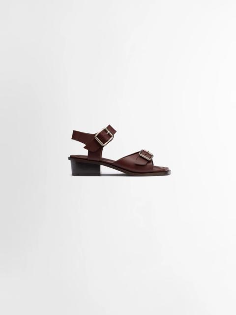 Lemaire SQUARE HEELED SANDALS WITH STRAPS 35