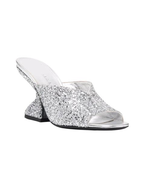 FERRAGAMO Ferragamo 80 mm Sansu Leather Slide