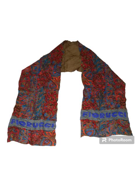 Italian Designers - FIORUCCI MOONBAT FLORAL ART MUFFLER