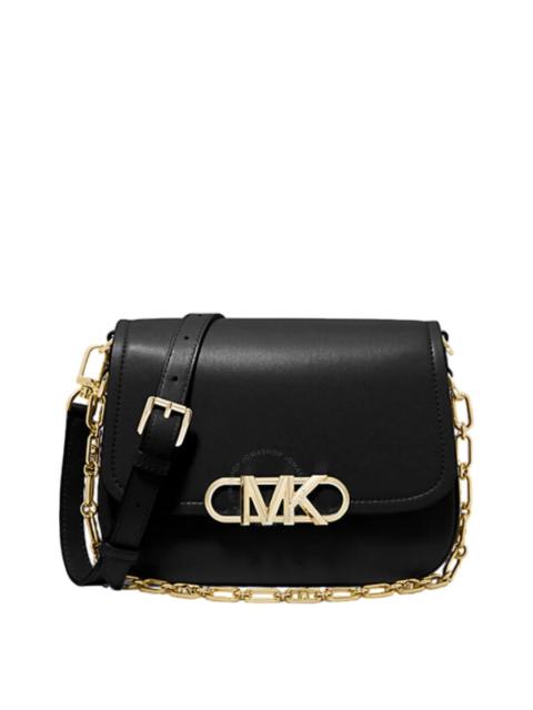 MICHAEL KORS Michael Kors Medium Parker Leather Messenger Bag