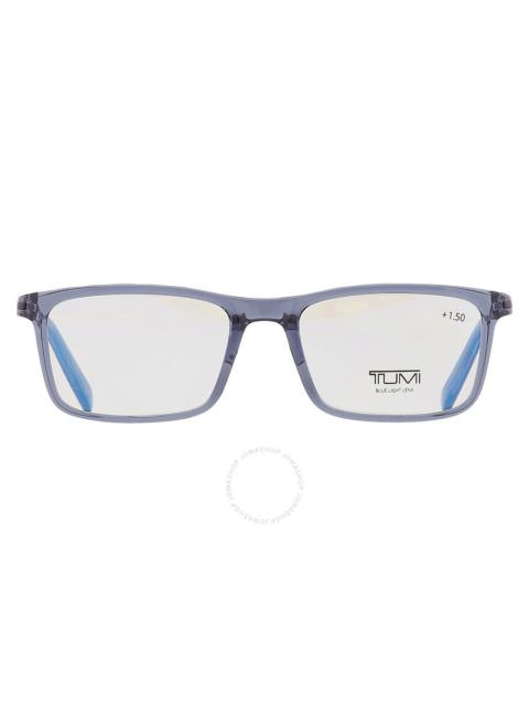 Tumi - Tumi Reading Rectangular Men's Eyeglasses VTU800 NAV 53 150