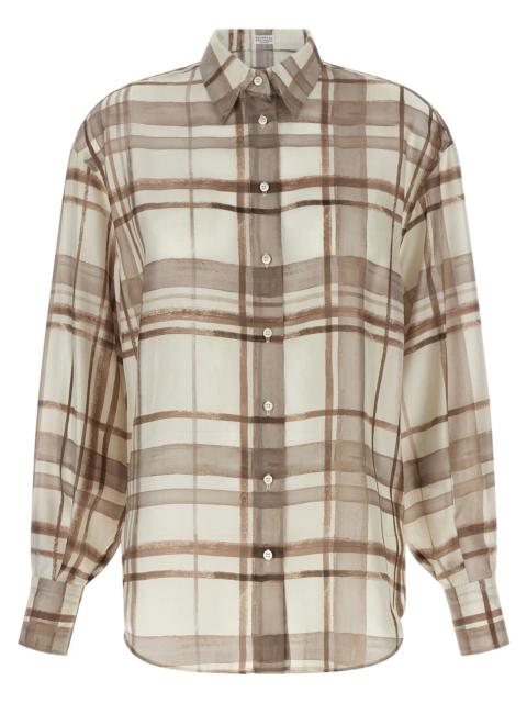 Brunello Cucinelli Brunello Cucinelli Women Silk Shirt