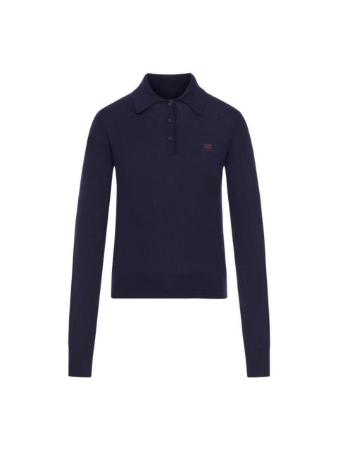 CELINE CELINE $1250 Navy Sweater New & Authentic (Women's size:0;)