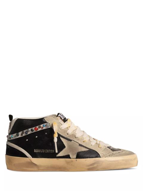 Golden Goose Women's Mid Star Embellished Mid Top Sneakers