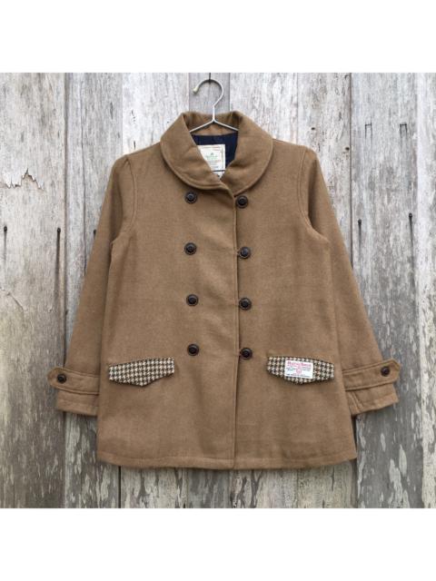 Other Designers Vintage - Harris Tweed Women Wool Coat Harris Tweed Jacket