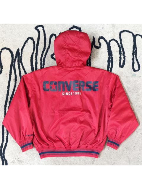 Other Designers Vintage - CONVERSE ALL STAR Big Logo Bomber Hoodie Windbreaker Jacket