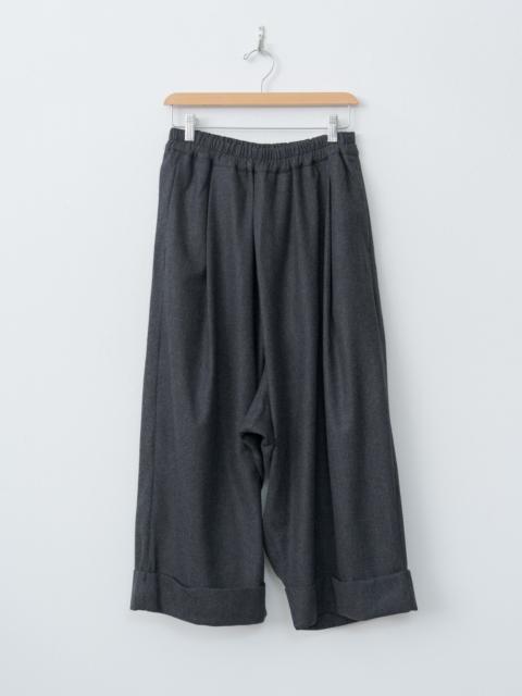 Toogood The Baker Trouser - Wool Cash Flannel Charcoal