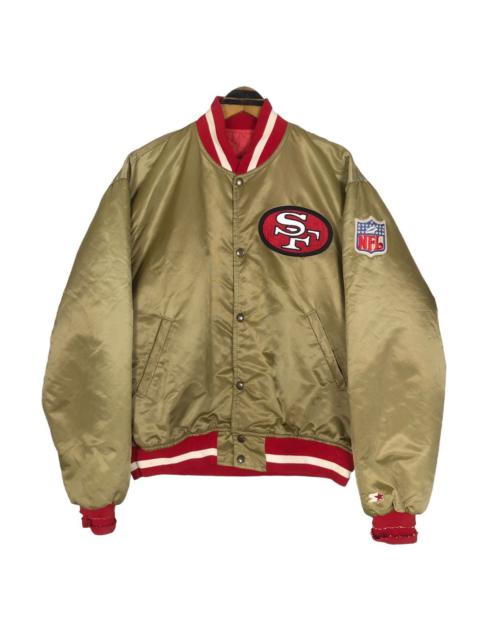 Other Designers Starter - Vintage 90s NFL San Francisco 49ERS Nylon Varsity Jacket