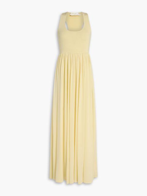 Zimmermann Metallic jersey maxi dress