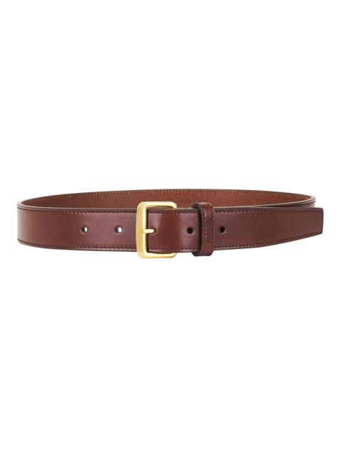 SAINT LAURENT Vegan Leather Belt