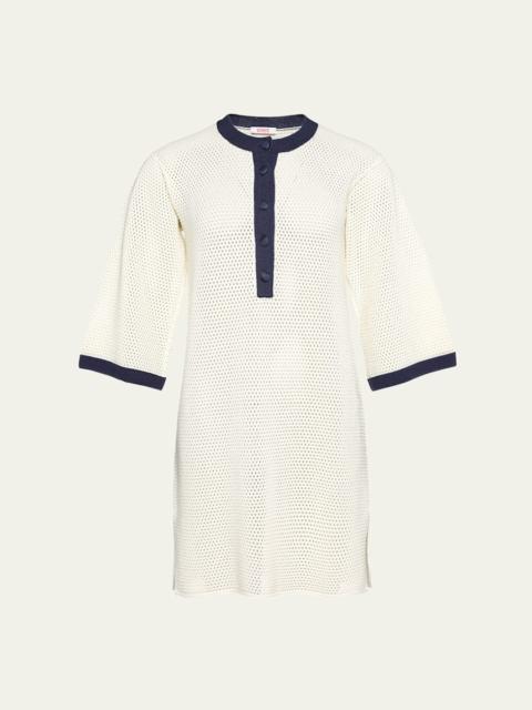 ERES Albatros Mini Dress Coverup