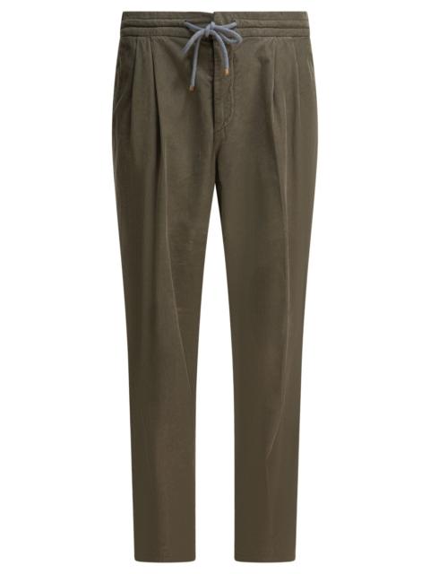 Brunello Cucinelli Brunello Cucinelli Men Leisure Fit Cotton Pants