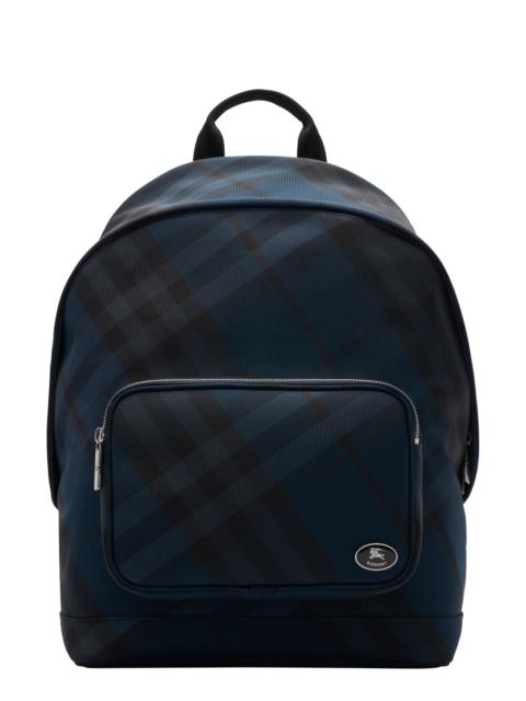 Burberry burberry Grid Check Nylon Backpack in Navy at Nordstrom