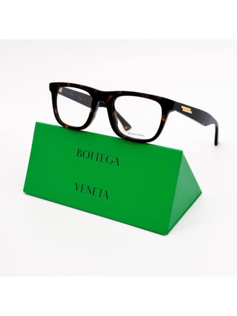 Bottega Veneta NEW BOTTEGA VENETA EYEGLASSES BV1129O 002 HAVANA SQUARE UNIS