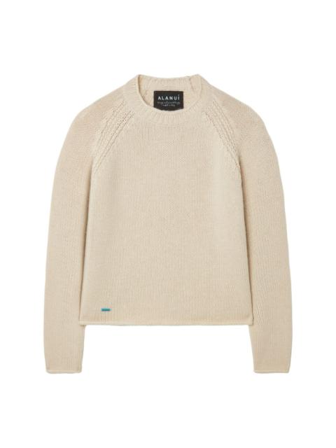 cashmere-cotton jumper