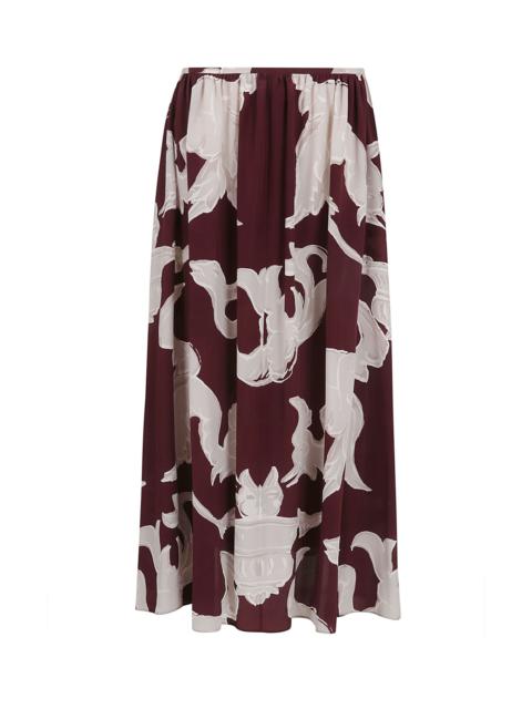 Skirt | Pattern | Crepe Chine Metamorphos Gryphon Allover