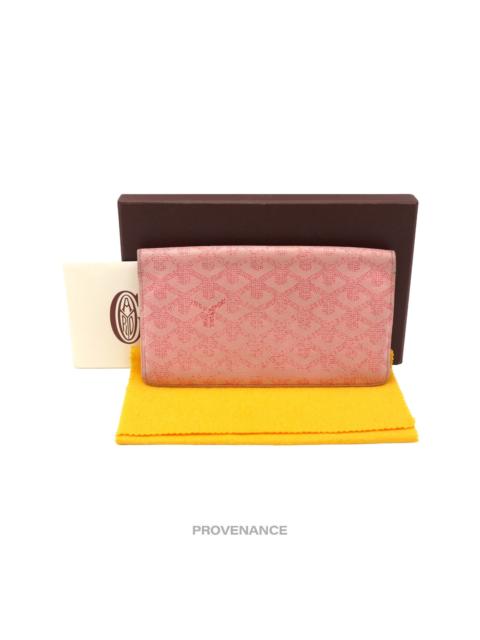 Goyard Goyard Richelieu Long Wallet - Pink Goyardine
