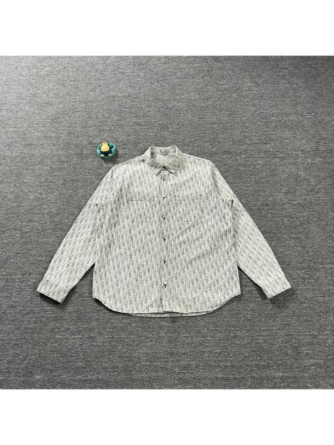 Dior Dior grey Oblique all-over print shirt