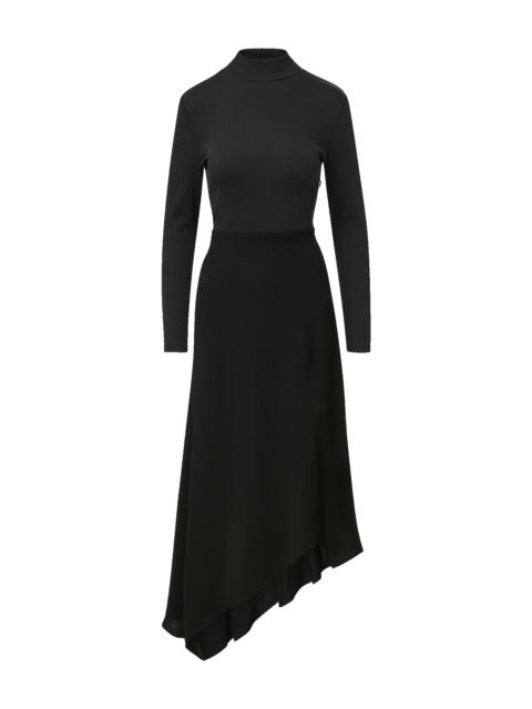 VERONICA BEARD THALISSA HANDKERCHIEF MIDI DRESS