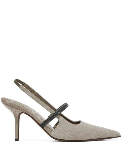 Brunello Cucinelli Women Pointed Sling-Back
