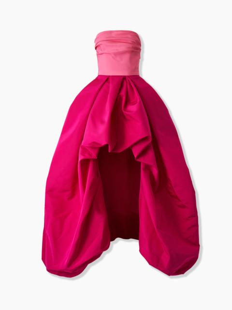 CAROLINA HERRERA Strapless High-Low Gown