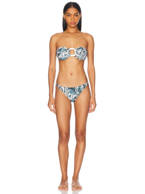 ADRIANA DEGREAS Hera Strapless Bikini Set