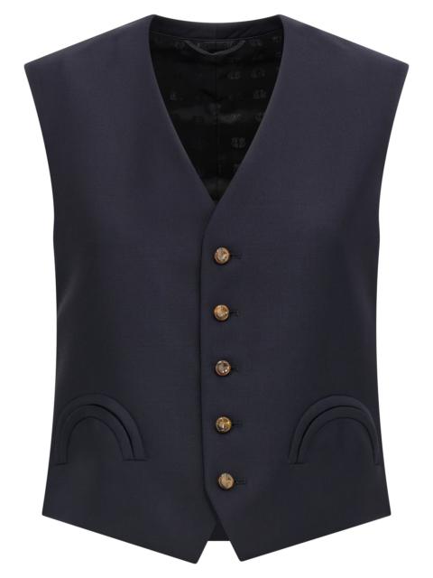 BLAZÉ MILANO First Class Feral Gilet Blue