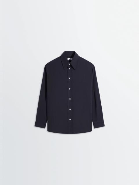 Lemaire SOFT SHIRT IN WASHED COTTON MUSLIN