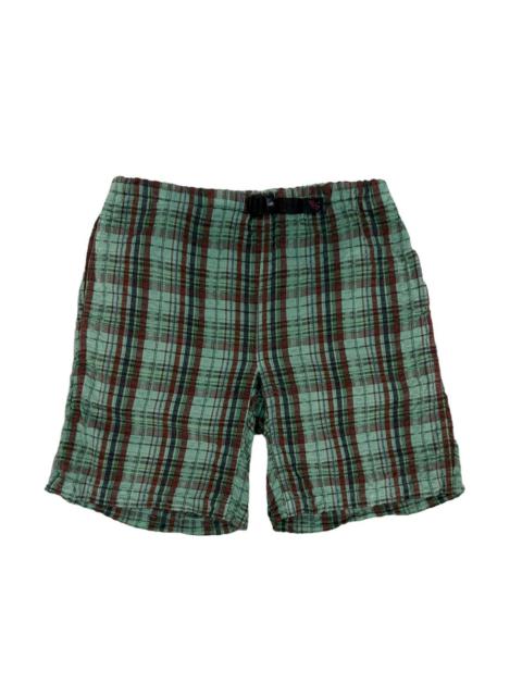 GRAMICCI Vtg🔥Gramicci Permenant Wrinkle Tartan Plaid Short Pants