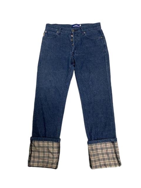 Vintage - Burberry NovaChek Blue Label Denim Jeans