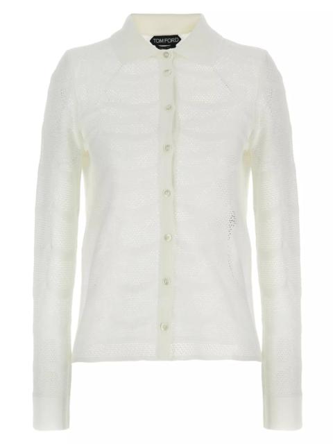 TOM FORD Openwork cardigan