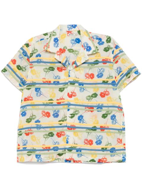 BODE Flower Stamp shirt