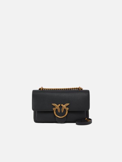 PINKO LOVE BAG CROSSBODY BAG IN SOFT LEATHER