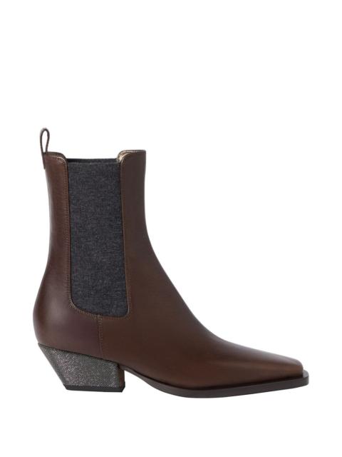 Brunello Cucinelli Brunello Cucinelli Women Leather Ankle Boots