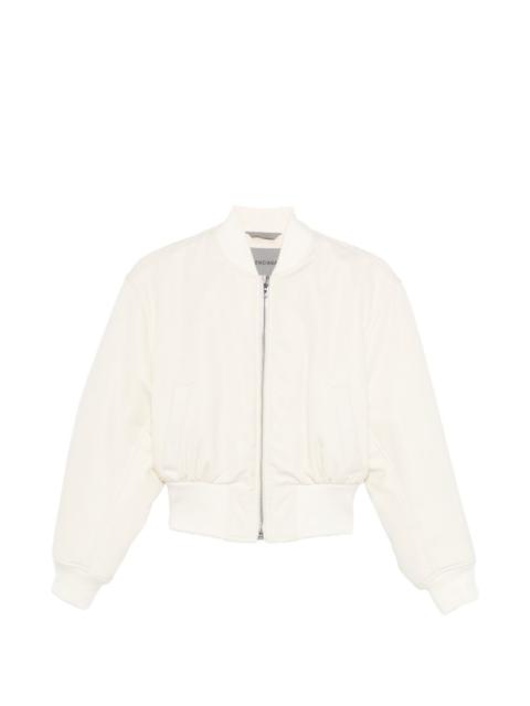 BALENCIAGA Balenciaga Women Cropped Bomber Jacket