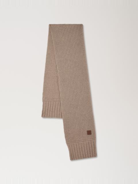 Mulberry Chunky Ribbed Scarf
Oat Lambswool
