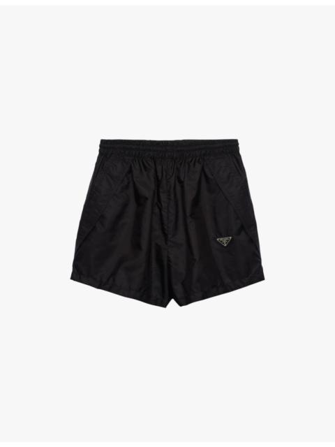 Prada Re-Nylon mid-rise recycled-polyamide shorts