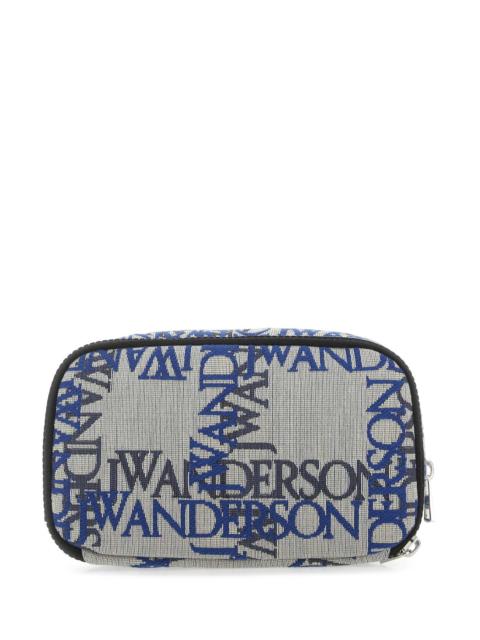 Other Designers Jw Anderson Women Embroidered Fabric Beauty Case