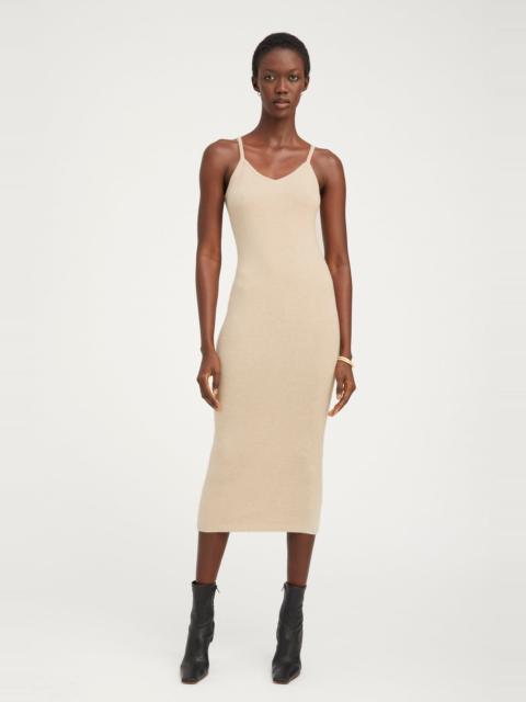SPRWMN OAT CASHMERE TANK DRESS