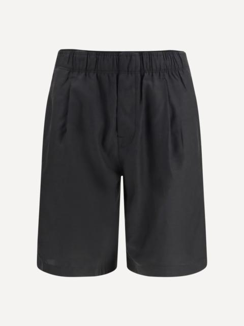 Our Legacy Leisure Shorts in cupro and cotton