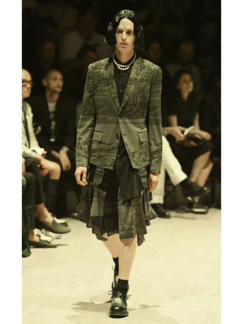 Comme Des Garçons Comme des Garcons Homme Plus S/S’20 Printed Long Jacket